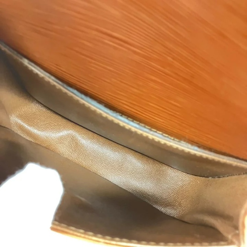 Authentic Louis Vuitton Saint Cloud Epi PM brown kenya leather vintage - Picture 10 of 12